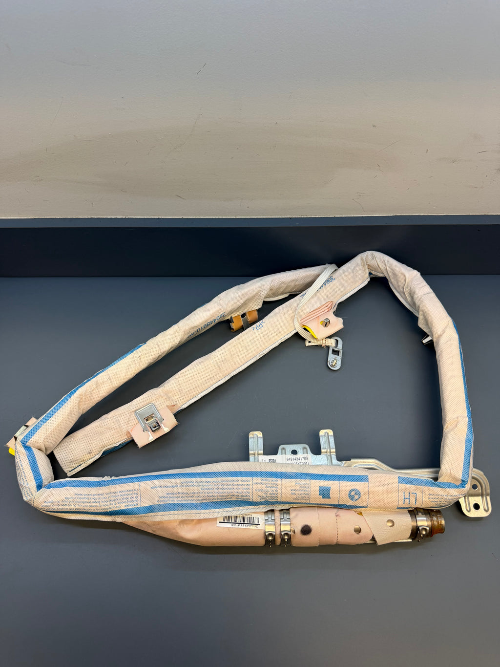 BMW F10 535i 2012 Left side Curtain Airbag 84914341709