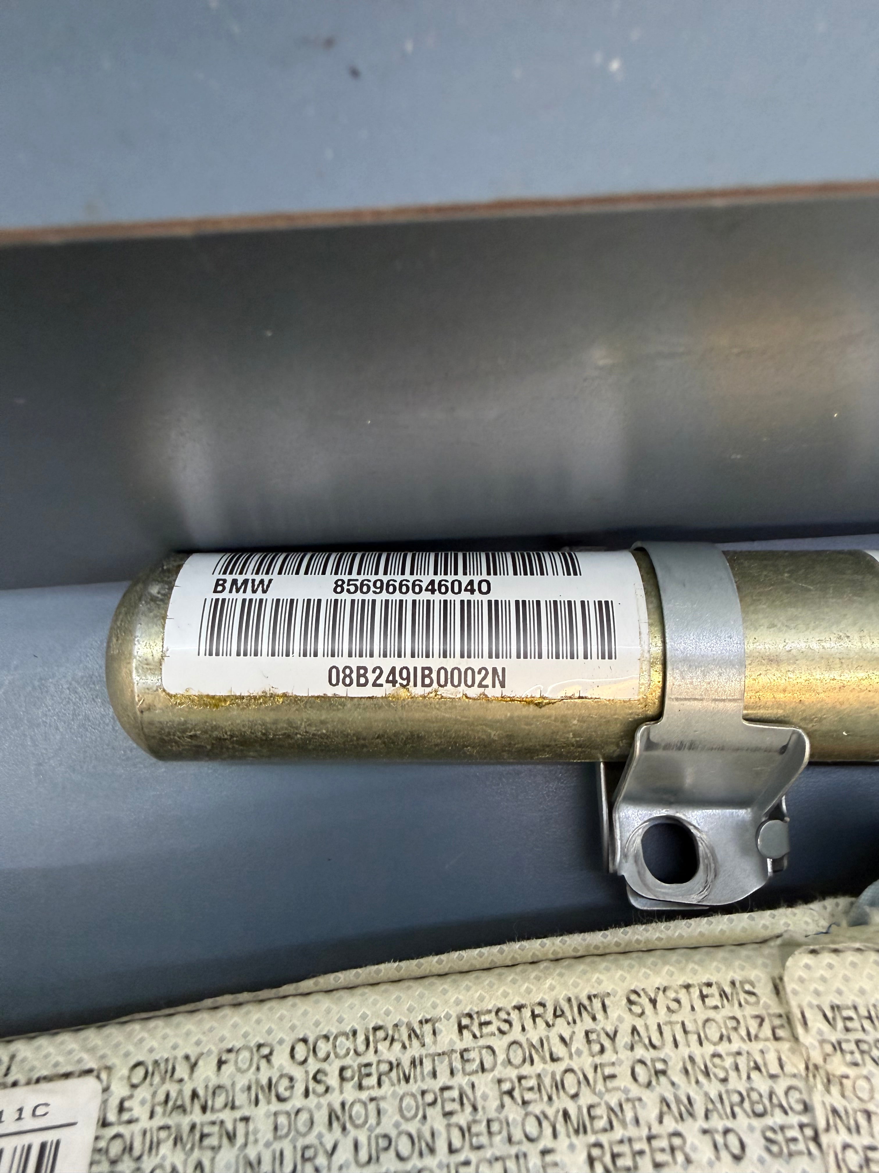 BMW E90 Left side Curtain Airbag 856966646040