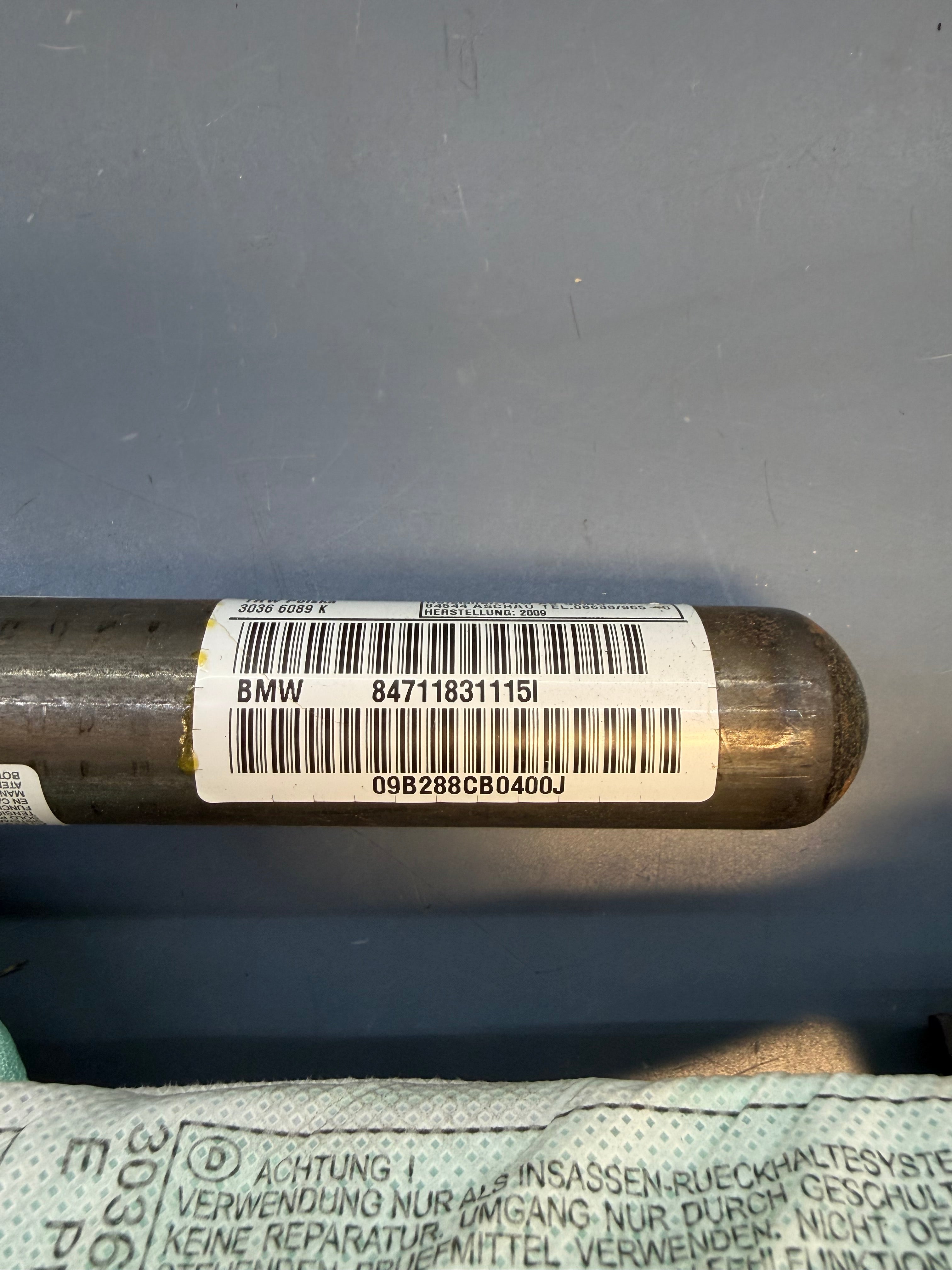 BMW E90 Side Curtain Airbag 8471183115I