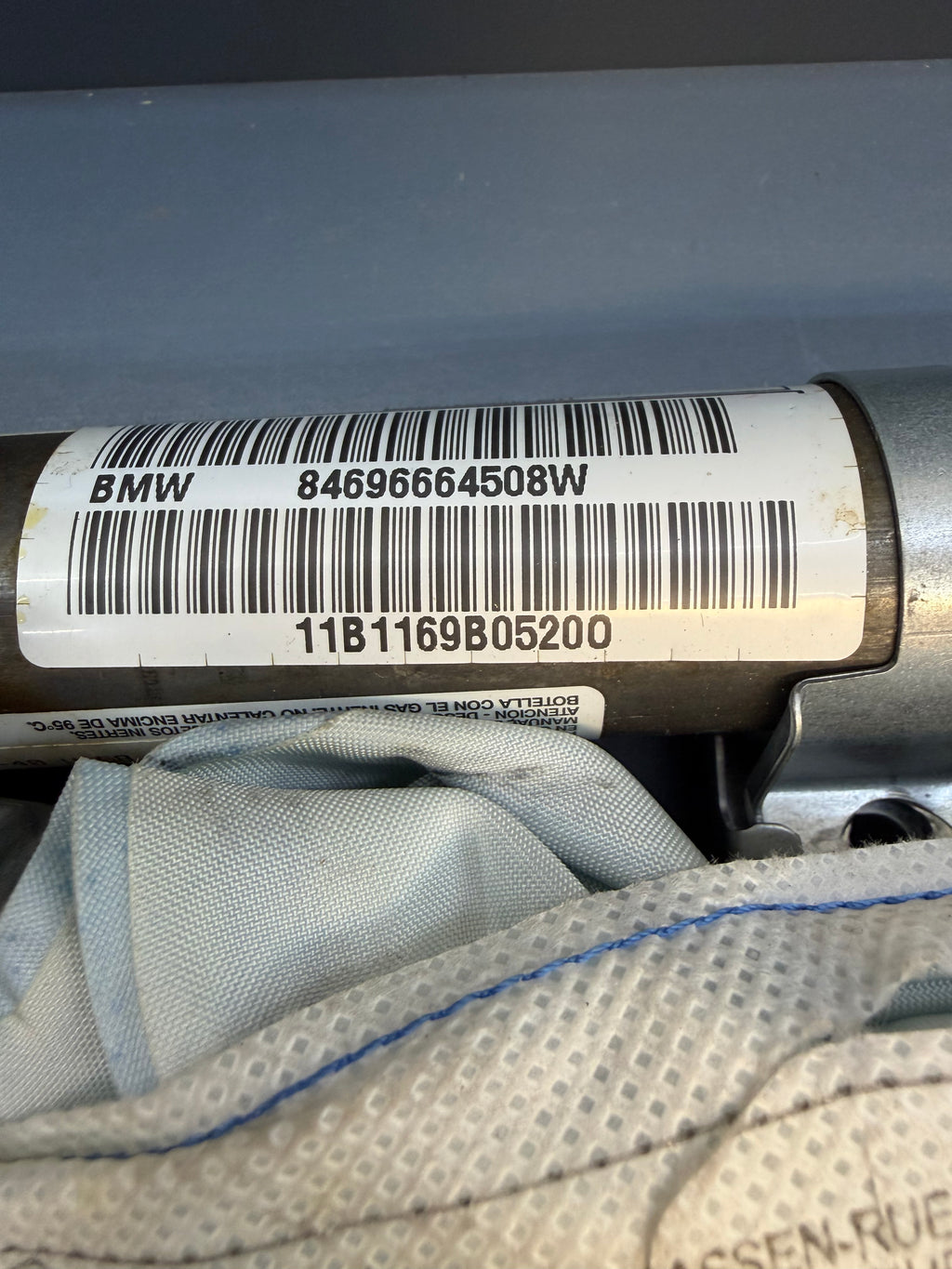 BMW E90 Left side Curtain Airbag 84696664508W