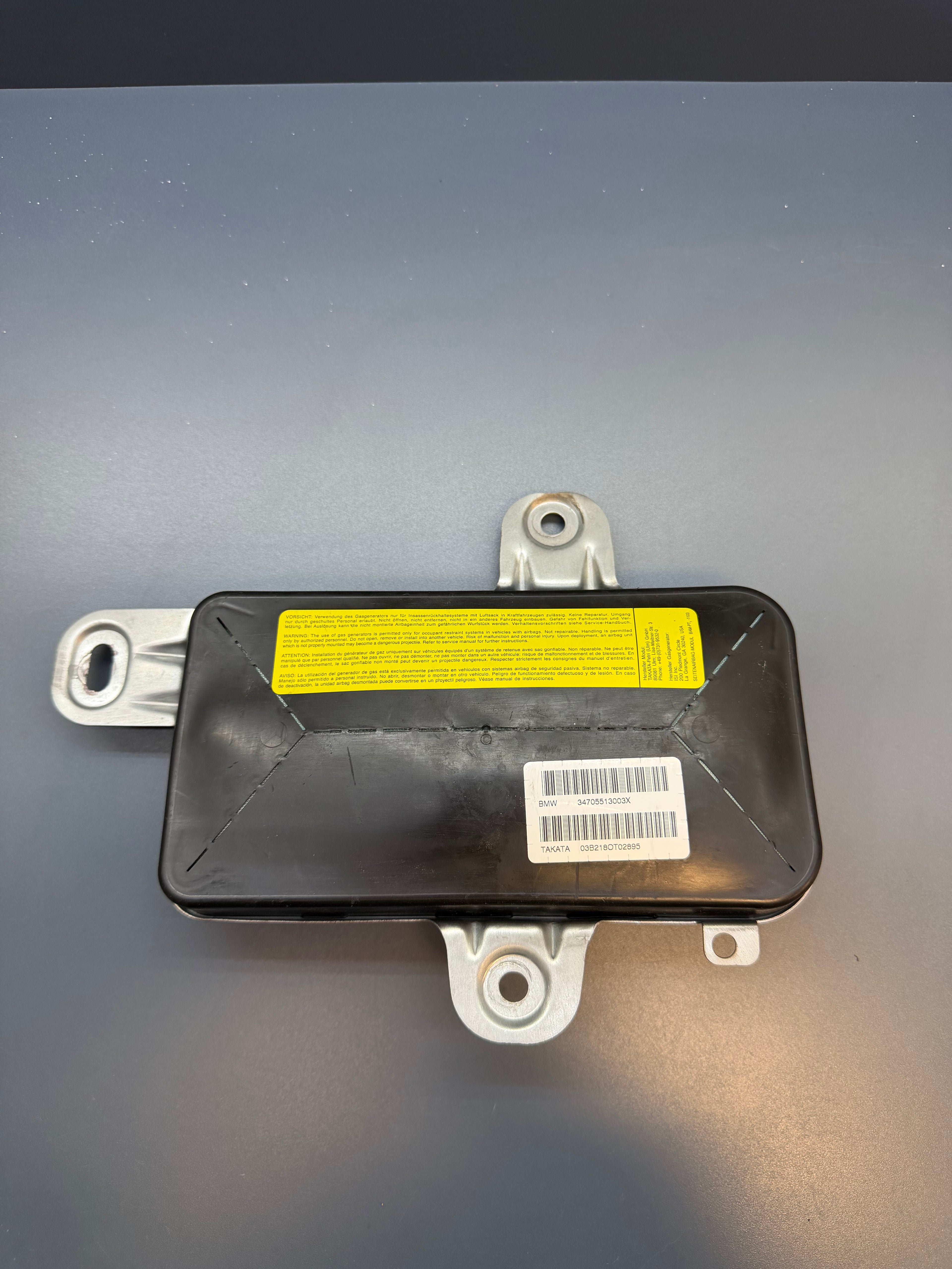 BMW E85 Z4 Front Right side door Airbag 34705513003X