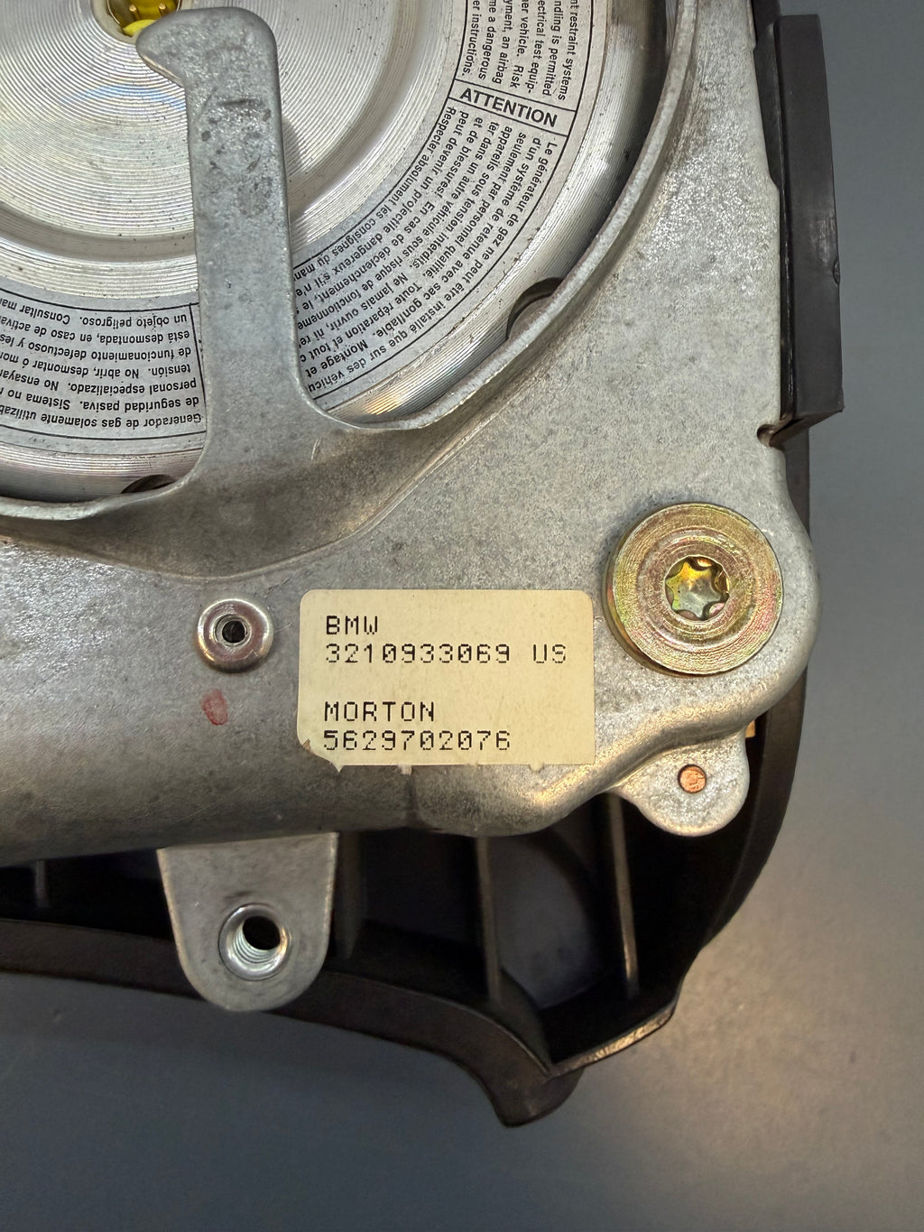 BMW E36 Steering Wheel Square Airbag 3210933069