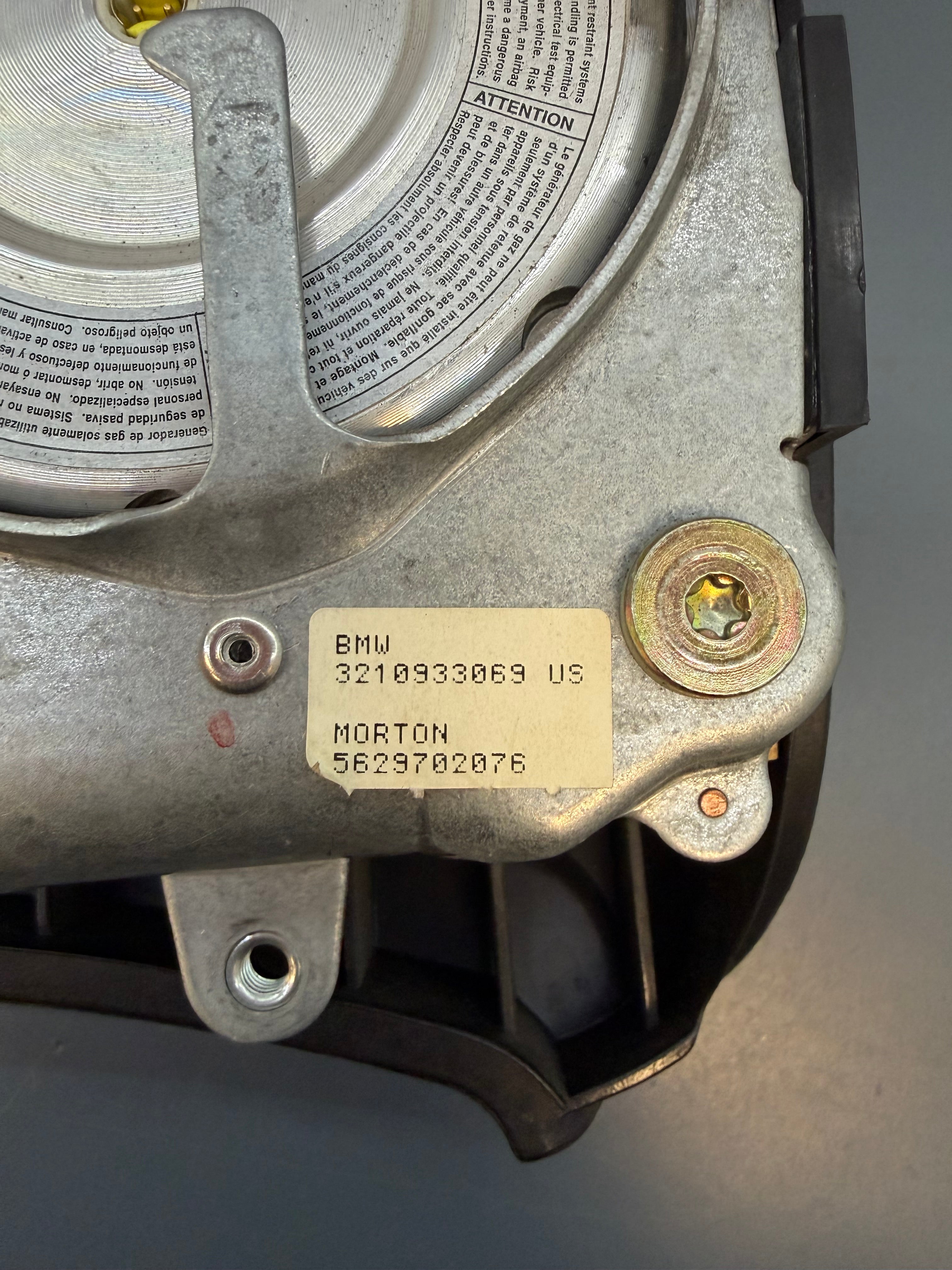 BMW E36 Steering Wheel Square Airbag 3210933069