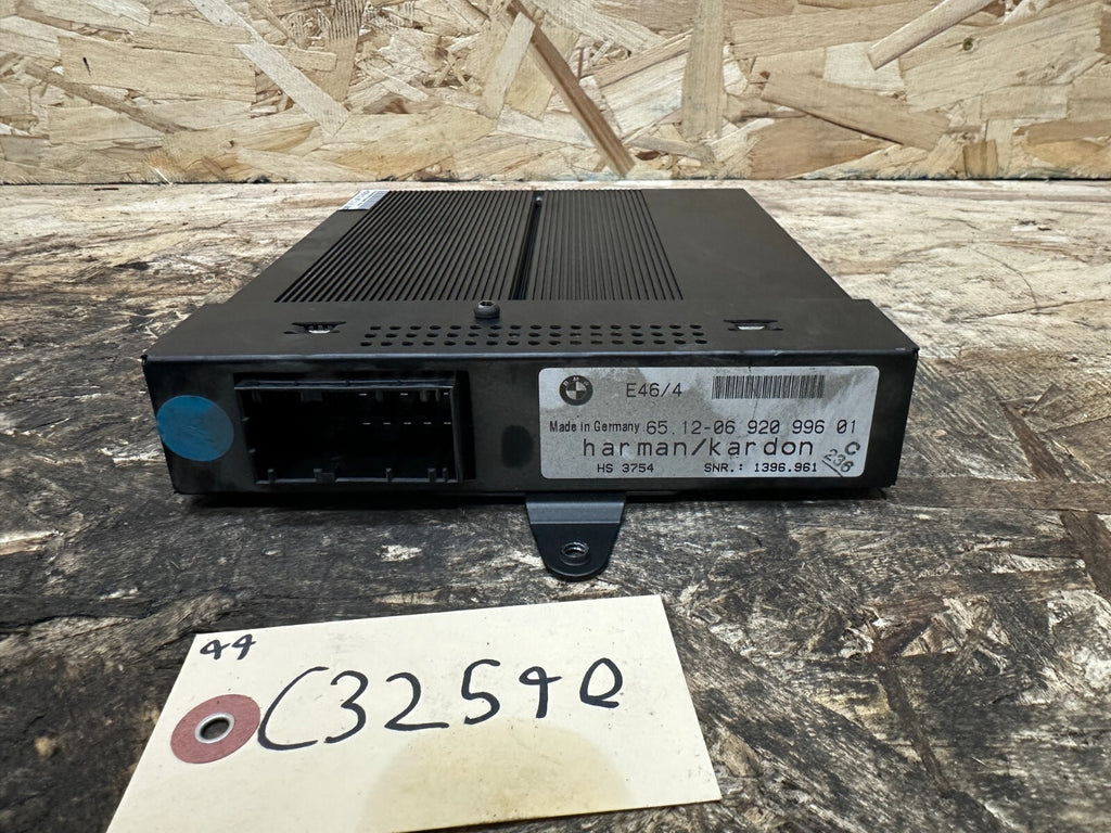 BMW 1999-2005 E46 3 SERIES AUDIO AMPLIFIER HIFI HARMAN KARDON OEM 6920996
