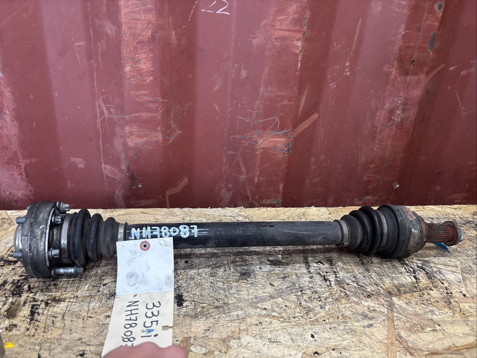 BMW OEM CV AXLE REAR RIGHT  3 SERIES E90 USED N54 ENGINE 2005-2011 3320 7580326