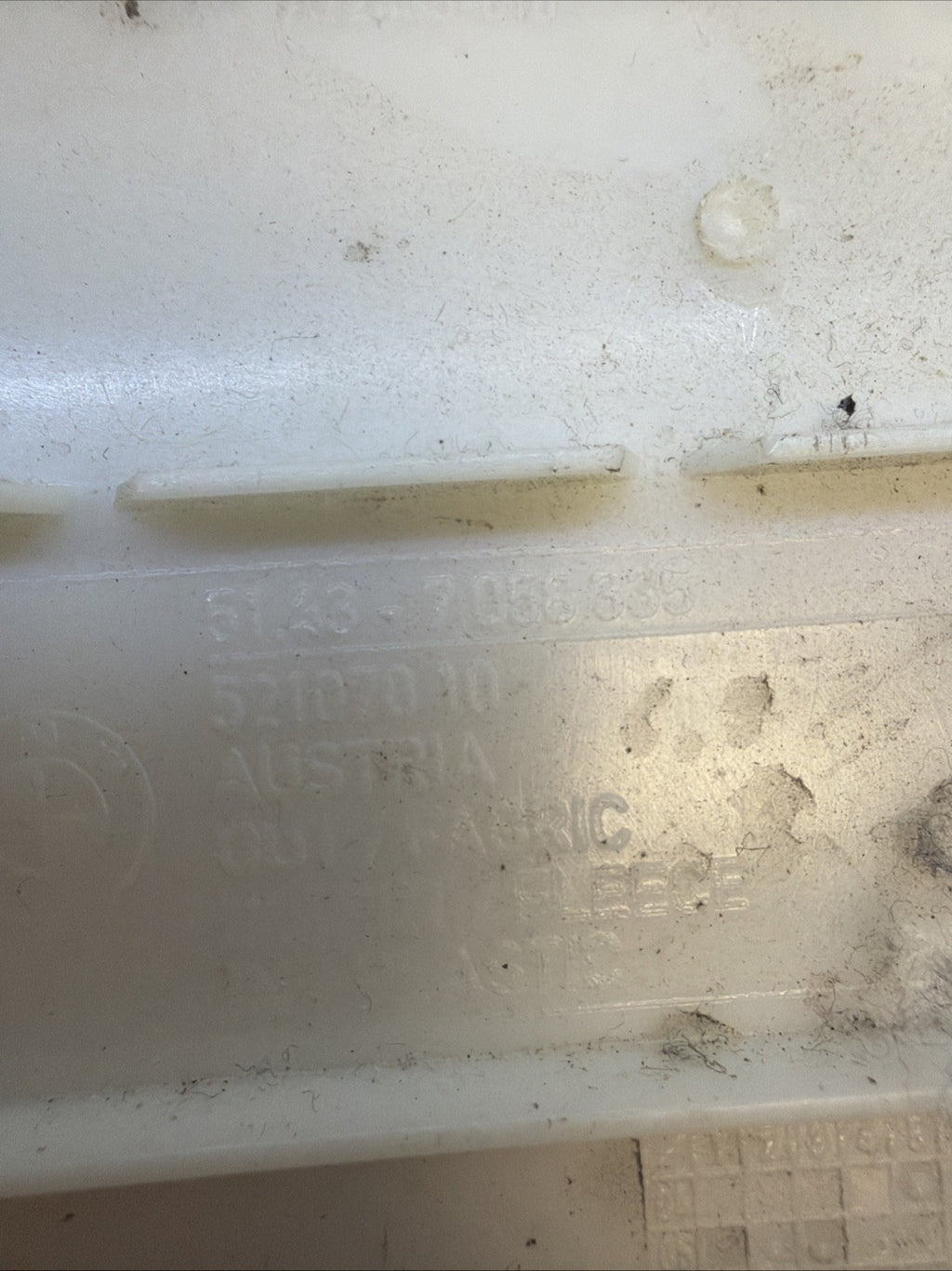 06-11 BMW E90 328 330 335 Left Driver Side Pillar Trim Panel OEM 7058335