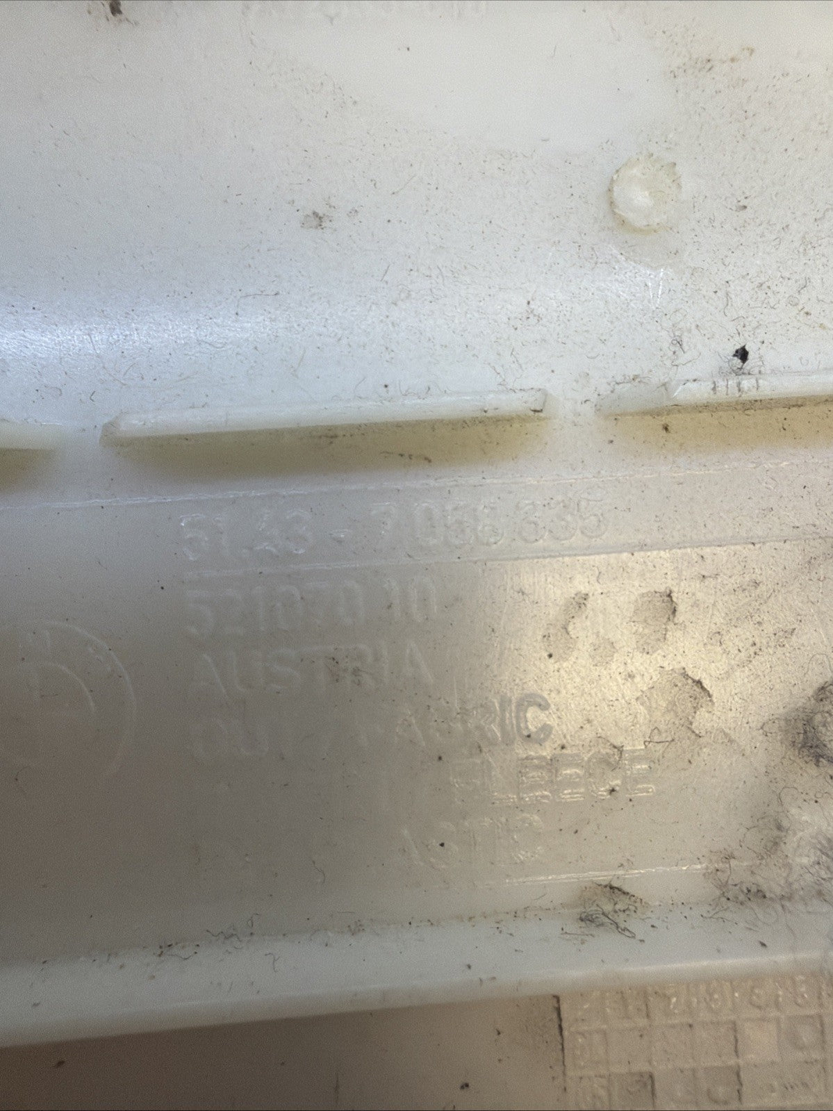06-11 BMW E90 328 330 335 Left Driver Side Pillar Trim Panel OEM 7058335