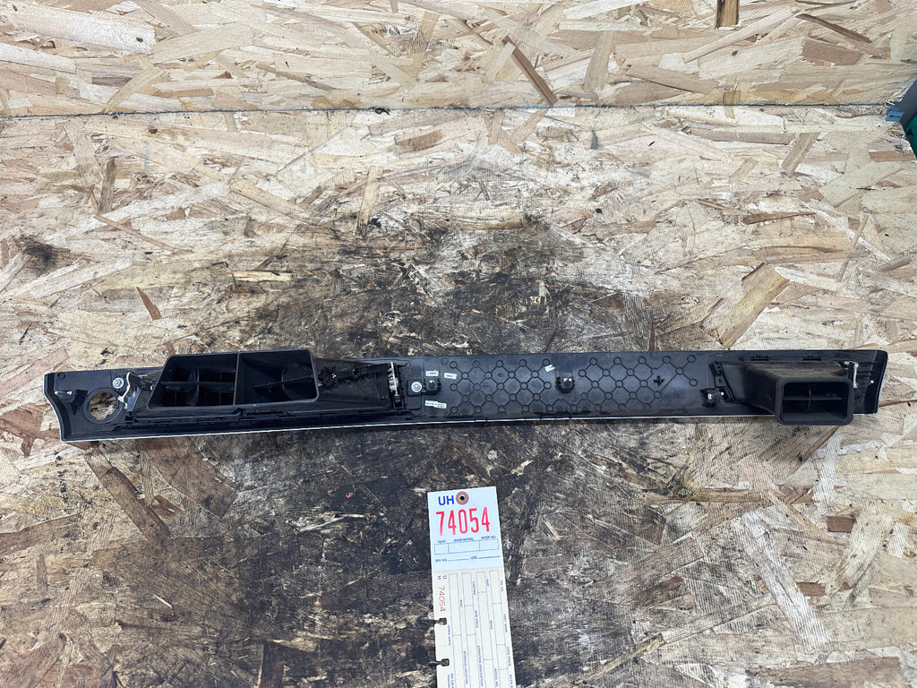 BMW 05-13 E90 3 SERIES RIGHT DASH VENT TRIM ALUMINUM OEM 9147391