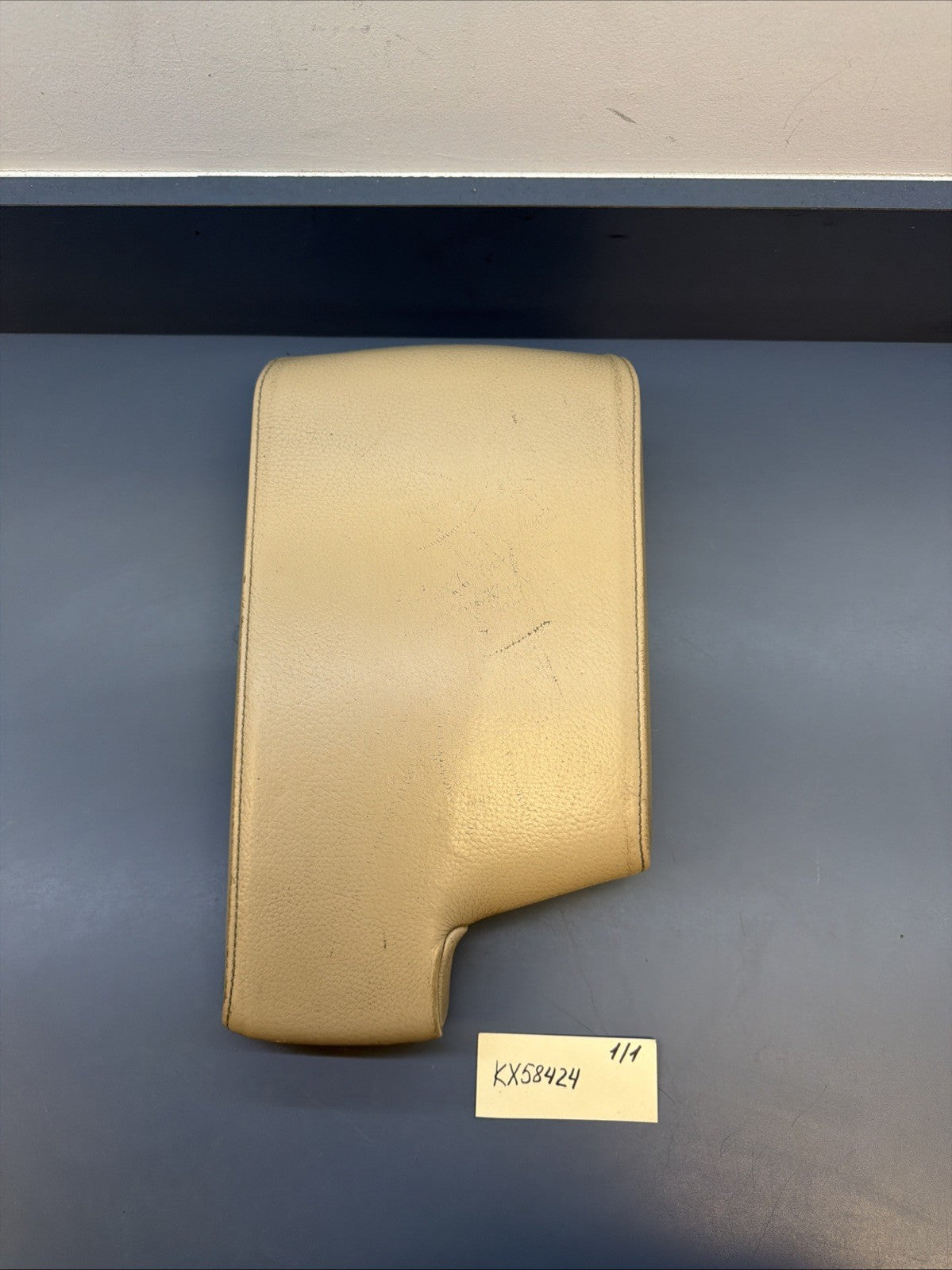 2006-2012 BMW E90 3-Series E91 4door Front Center Console Armrest Beige OEM