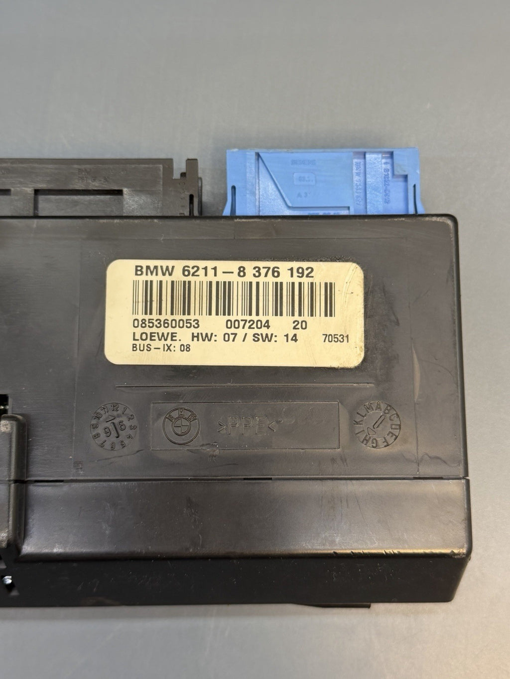 BMW E39 E38 ELECTRONIC INSTRUMENTS COMBINATION MODULE CONTROL ECU UNIT 8376192