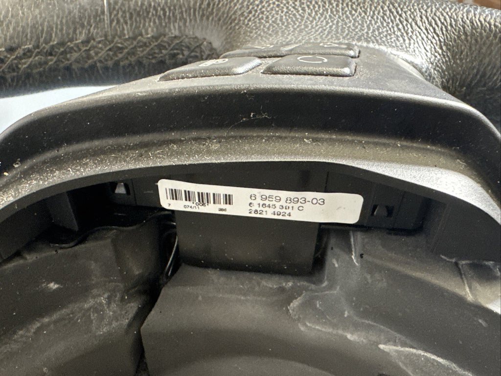 2006–2011 BMW 325i E90 STEERING WHEEL W/ CONTROL SWITCHES OEM 6959893-01 6764547