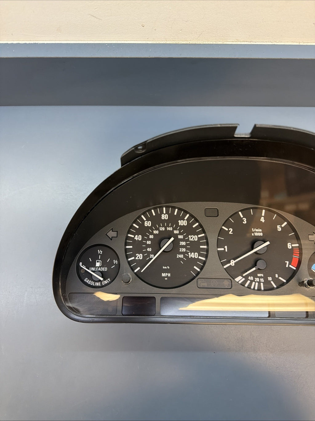 97-03 Bmw E39 5 Series Dash Instrument Speedometer Cluster 9155822 170K