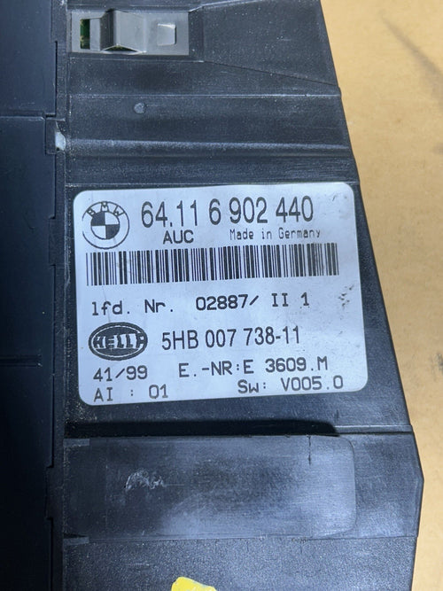 00-06 BMW E46 3 SERIES FRONT A/C HEATER CLIMATE TEMPERATURE CONTROL OEM 6914009