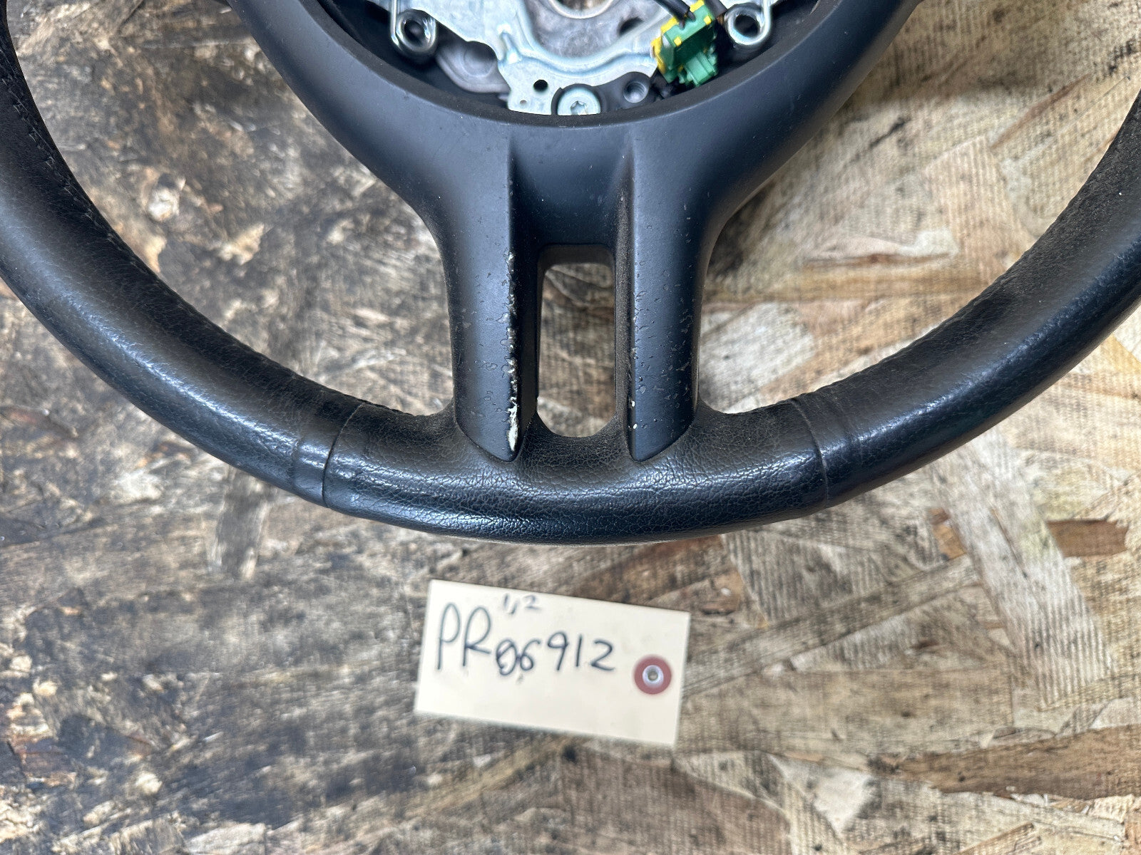 BMW 99-06 E46 3 SERIES BLACK LEATHER SPORT STEERING WHEEL OEM 101493/6760659