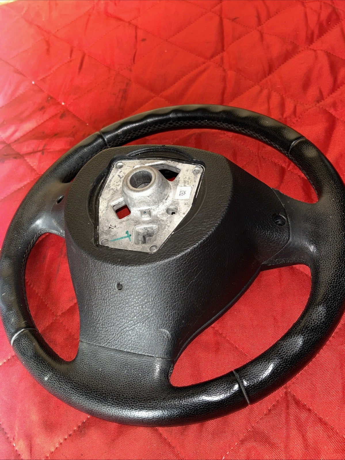 11-15 BMW F01 F10 Steering Wheel w/ Multifunctional Switch Black  9262706