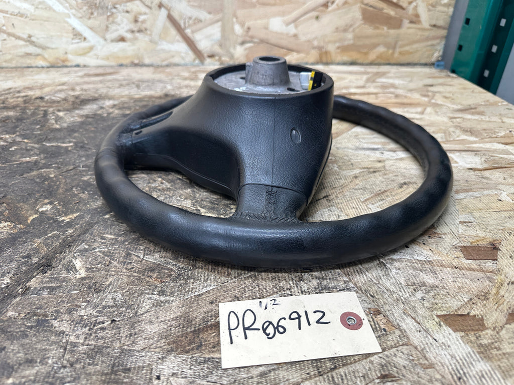 BMW 99-06 E46 3 SERIES BLACK LEATHER SPORT STEERING WHEEL OEM 101493/6760659