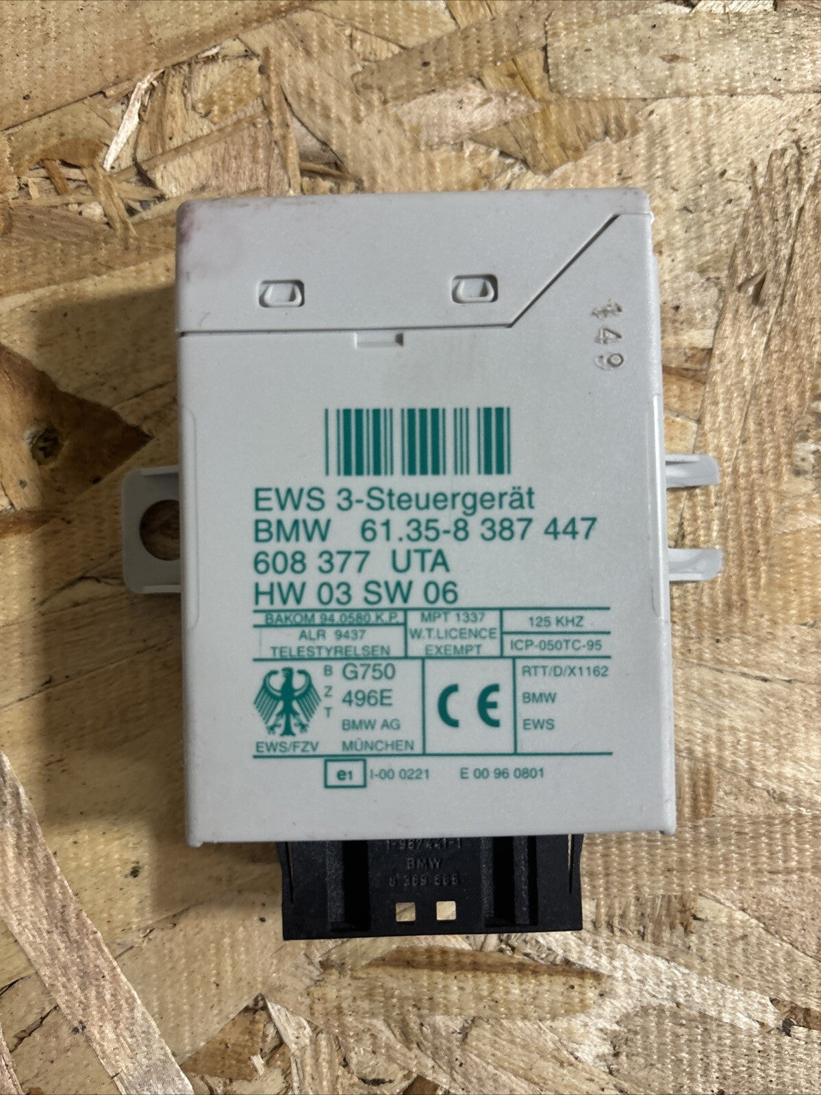 DME 7501290 KIT OEM 2002 540 ECM ECU KEY IGNITION M62 ENGINE