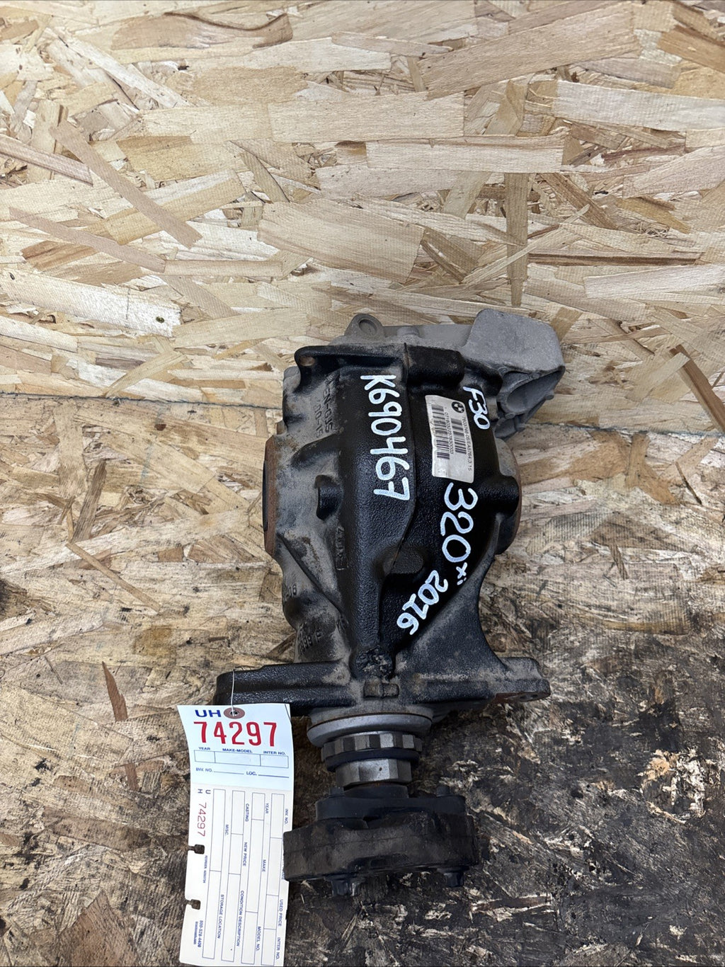 BMW REAR DIFFERENTIAL 3 SERIES 3.15 FINAL DRIVE F30 3310 7603747 AWD