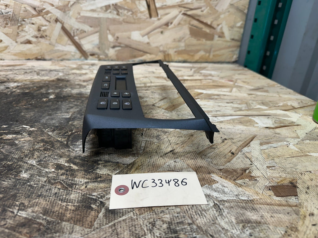 BMW 03-10 E83 X3 BLACK HEATER/AC CLIMATE CONTROL SWITCH PANEL+TRIM OEM 3413866
