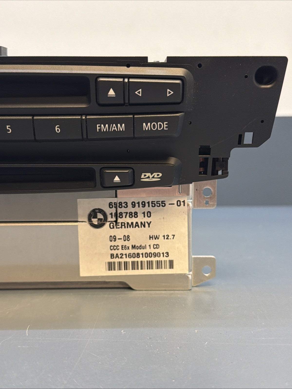 BMW OEM 525 530 535 545 550 M5 645 650 M6 FRONT NAVIGATION RADIO CD CCC 9191555