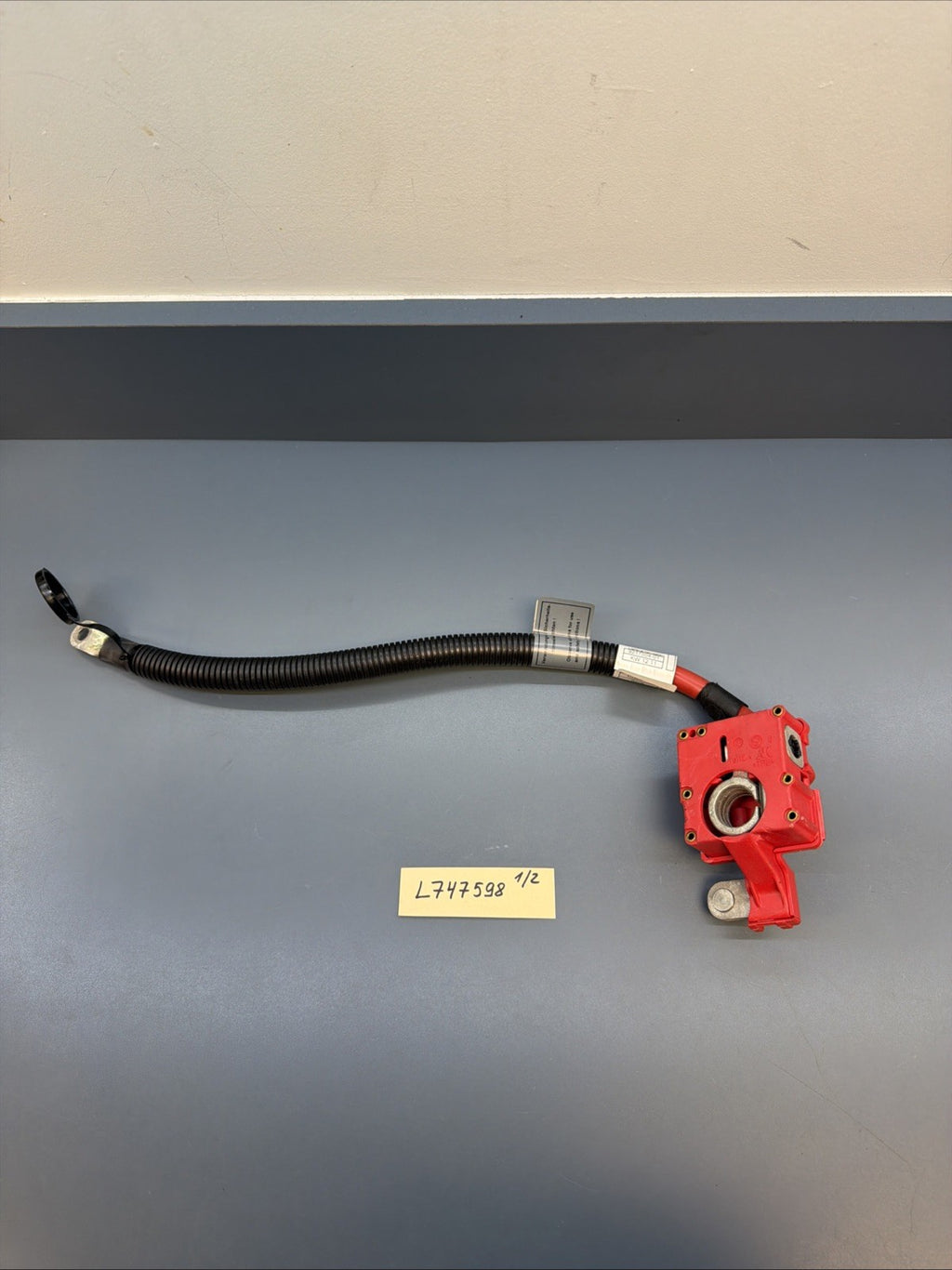 07-13 BMW E70 E71 X5 X6 POSITIVE BATTERY RED CABLE LEAD WIRE OEM 9217004