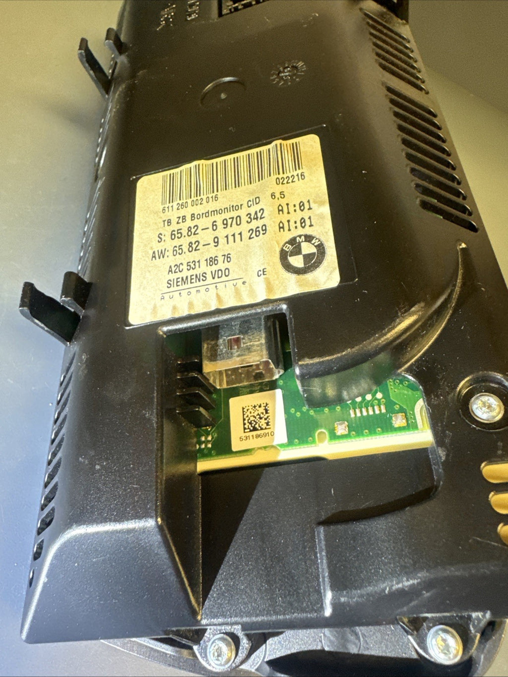 On-board computer monitor display for BMW 5 (E60) 520D 05-07 9111268 9111269