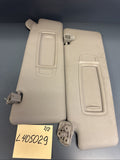 2007-2013 BMW X5 E70 LEFT AND RIGHT SUNVISOR SHAE SET OEM
