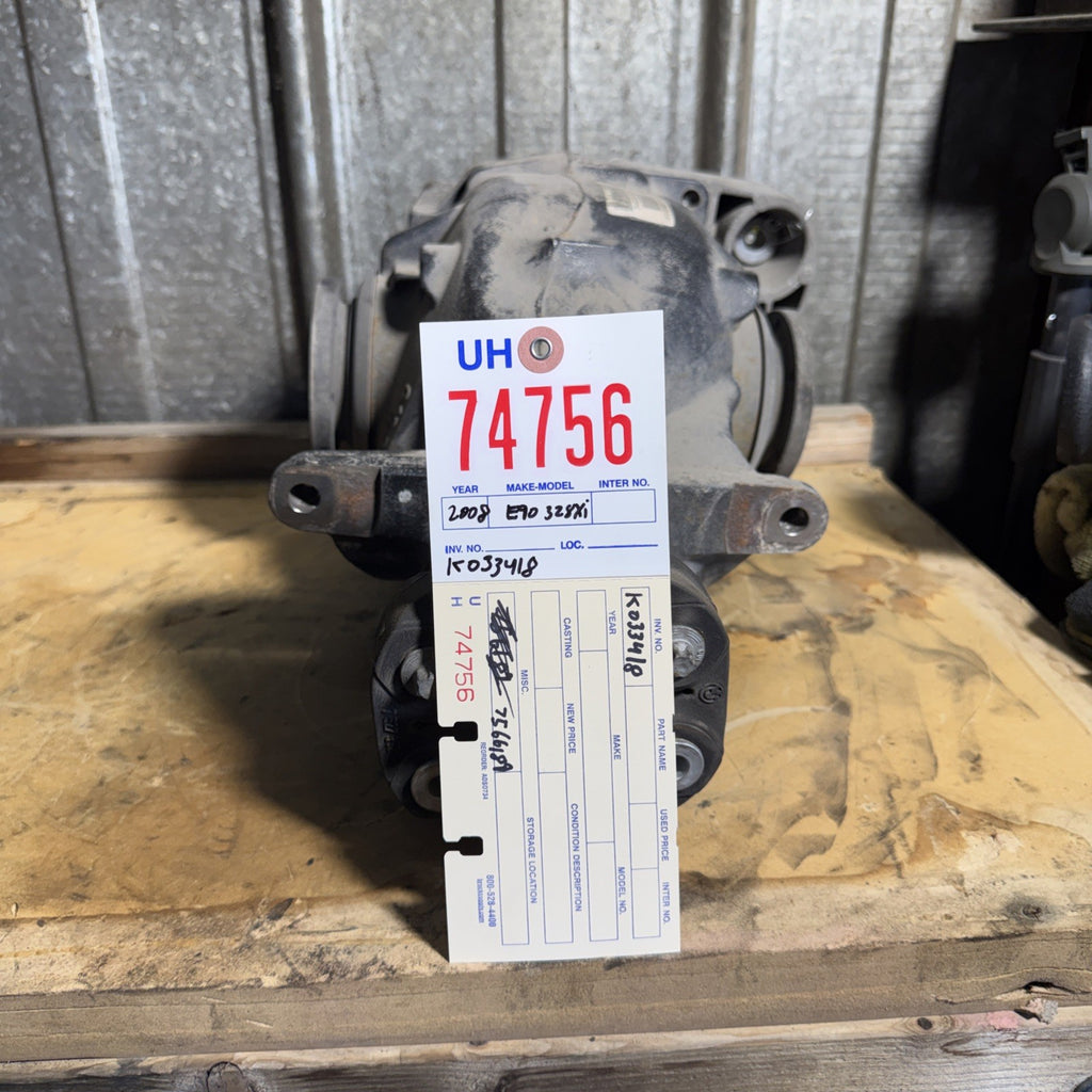 BMW REAR DIFFERENTIAL E90 3 SERIES FINAL DRIVE 3.91 7566189