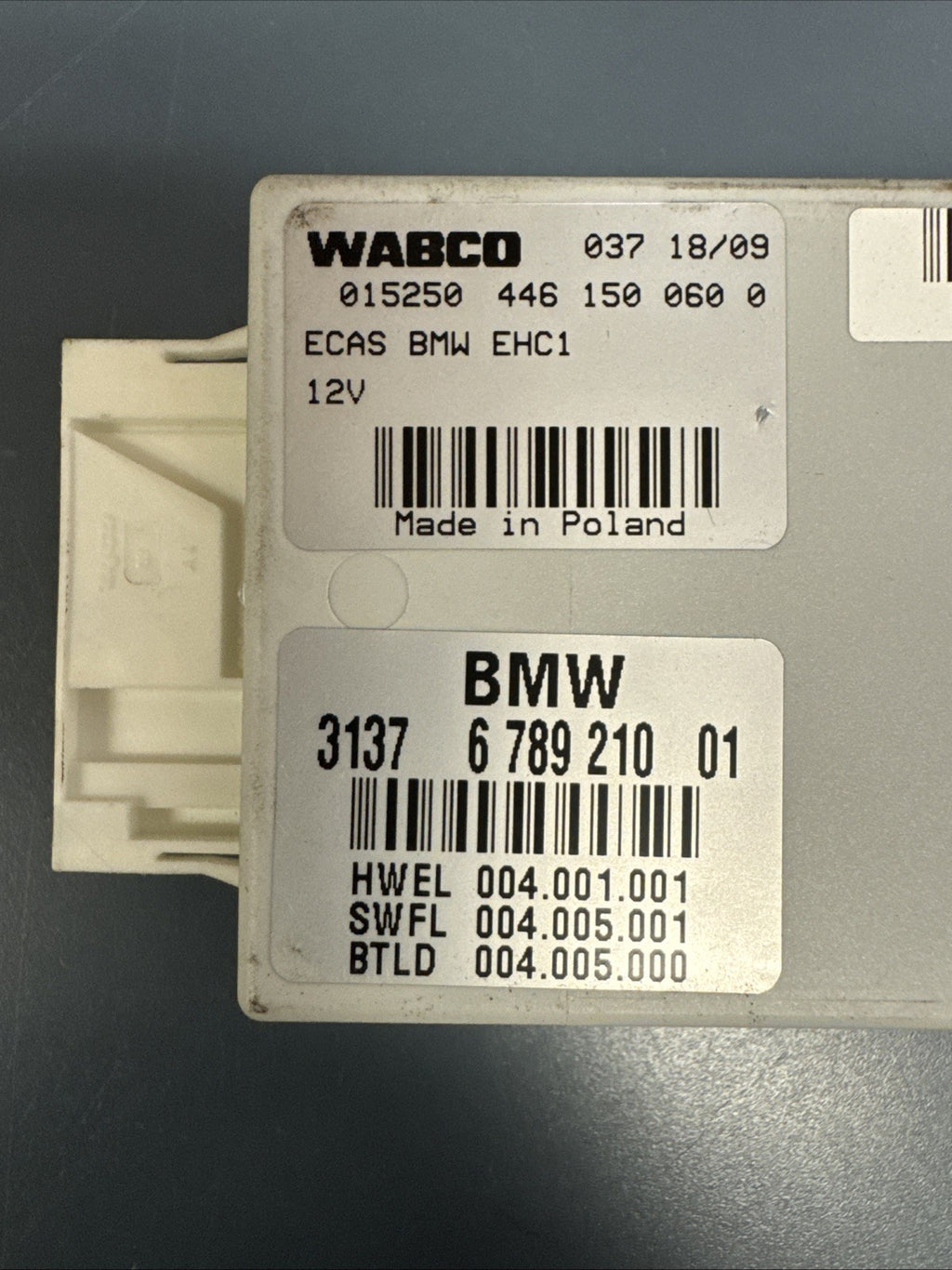 2009-2015 BMW 750i 740li 750li Air Suspension Control Module Unit 6789210 OEM H3