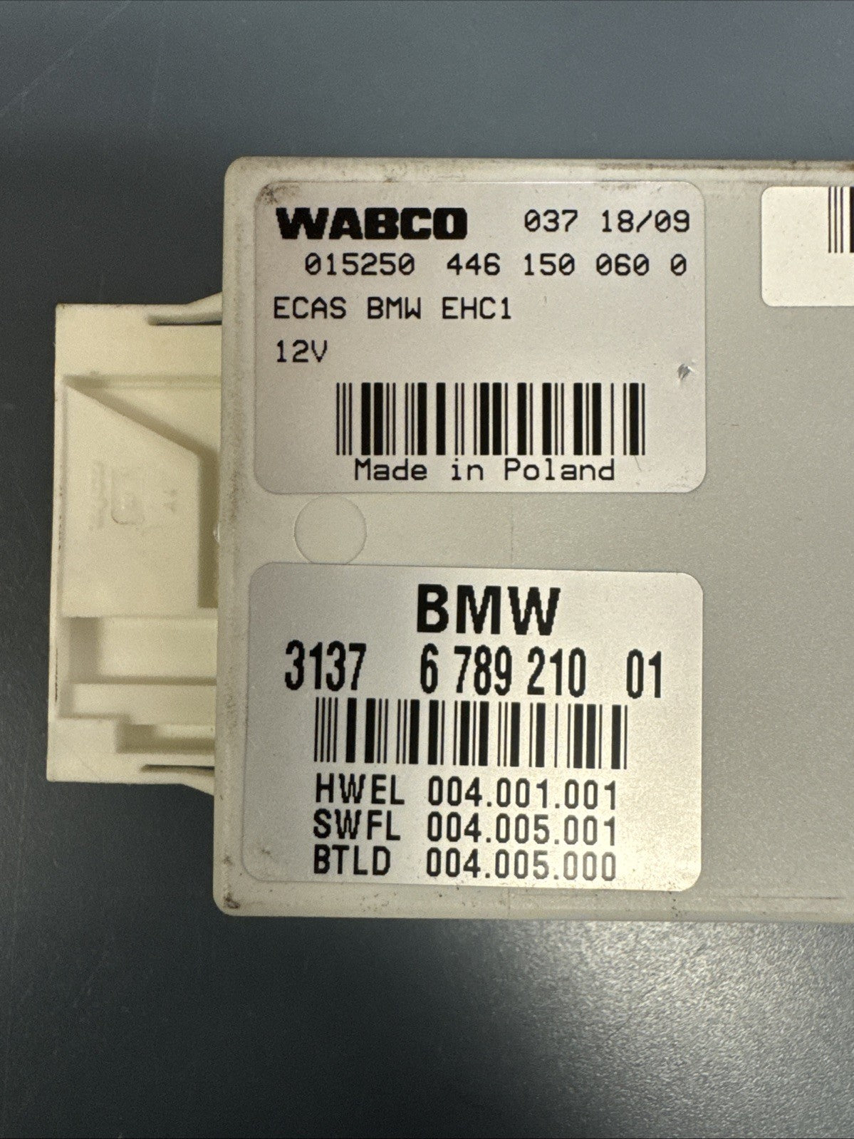 2009-2015 BMW 750i 740li 750li Air Suspension Control Module Unit 6789210 OEM H3