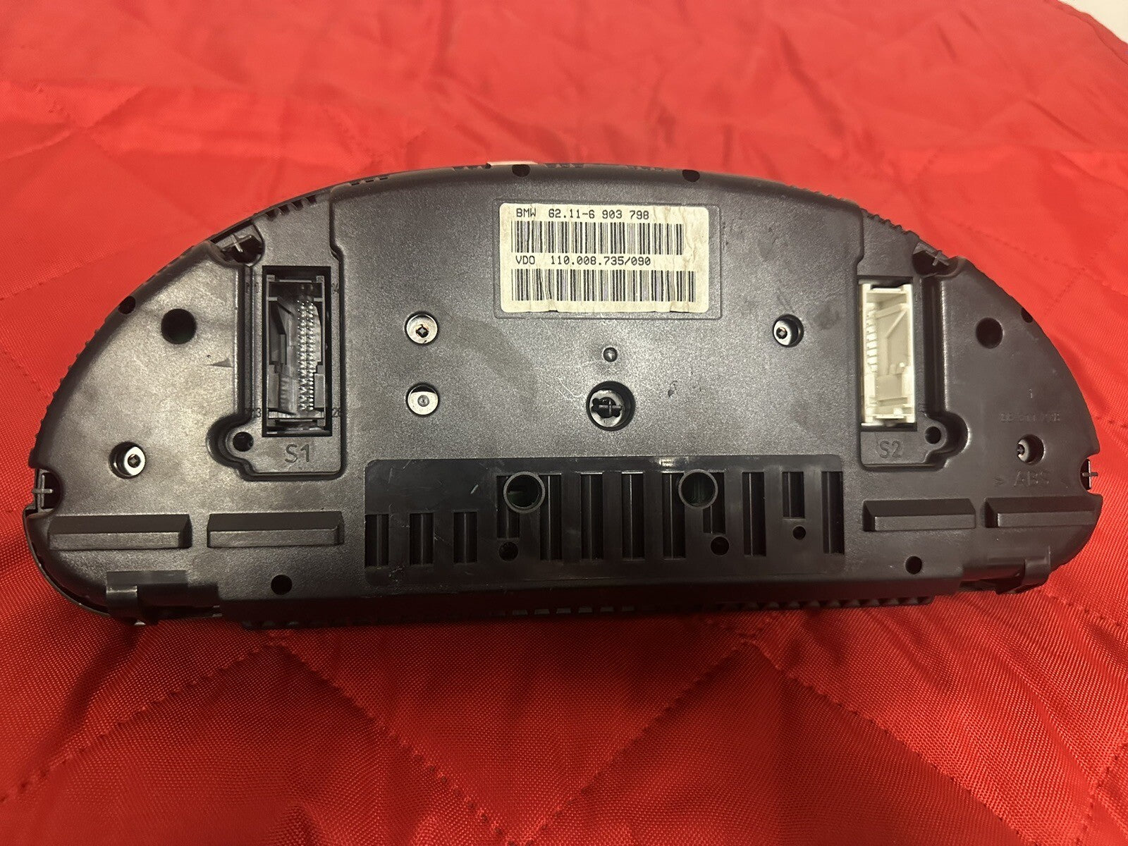 97-03 BMW E39 5 SERIES  INSTRUMENT CLUSTER SPEEDOMETER 6903798 AT 193K MILES