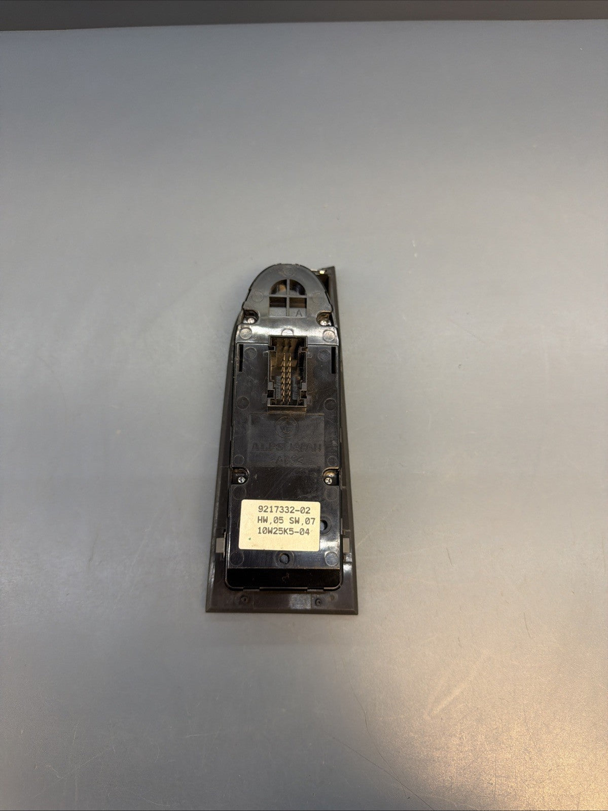 2007-2013 BMW E90 3 Series Driver Master Power Window Switch 9217332 OEM