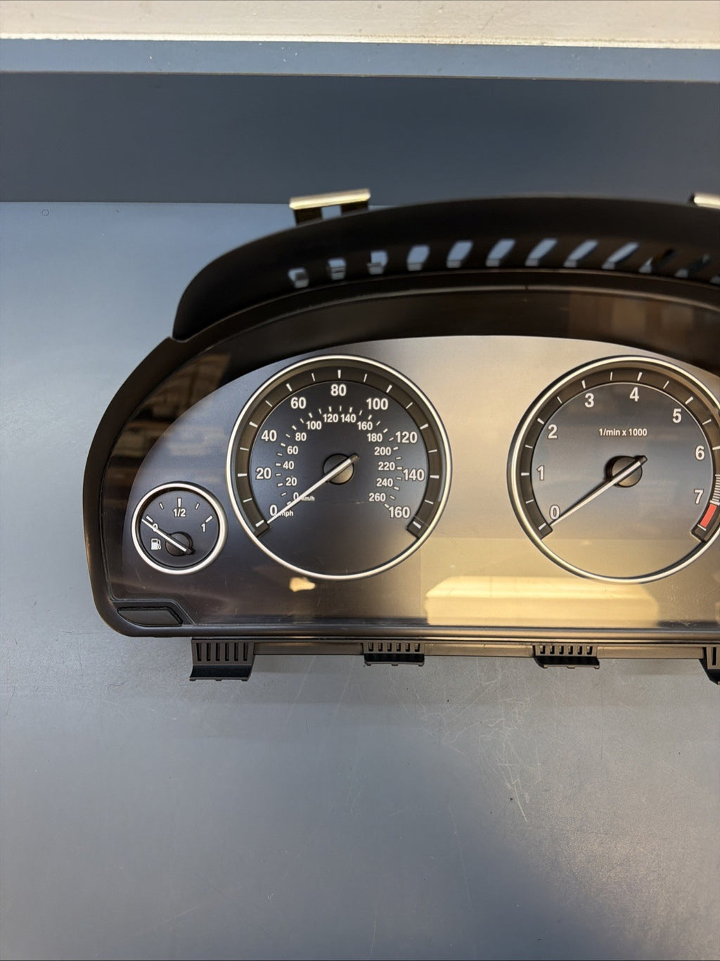 BMW 10-13 F10 5 SERIES SPEEDOMETER INSTRUMET GAUGE CLUSTER MPH 176K MILE 9249343