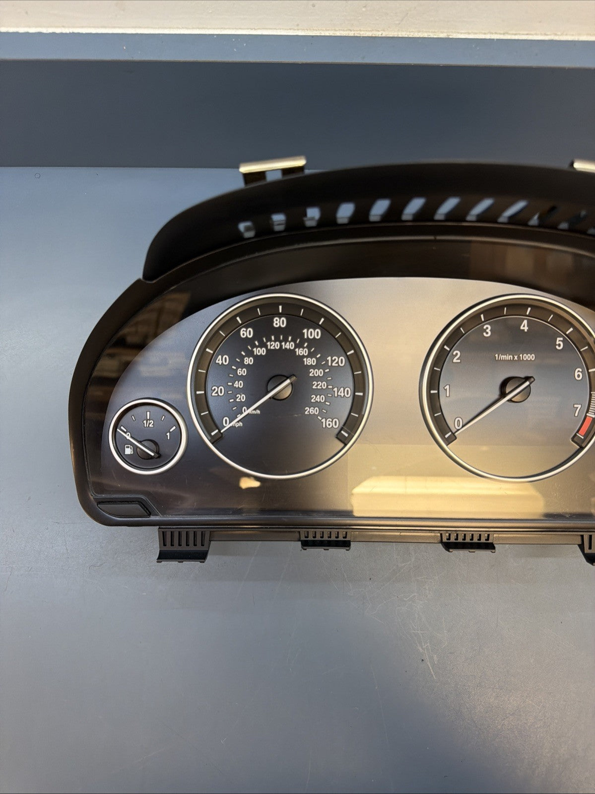 BMW 10-13 F10 5 SERIES SPEEDOMETER INSTRUMET GAUGE CLUSTER MPH 176K MILE 9249343