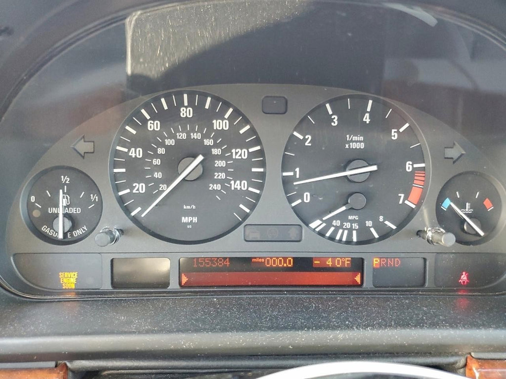 01-03 BMW E39 530i 525i DASH GAUGE INSTRUMENT CLUSTER SPEEDOMETER 6942197