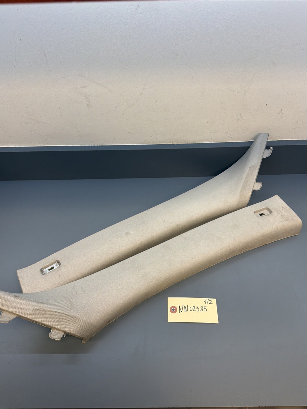 BMW E90 335xi Series 4dr Front Left & Right A Pillar Cloth Trim 7058332 7058331