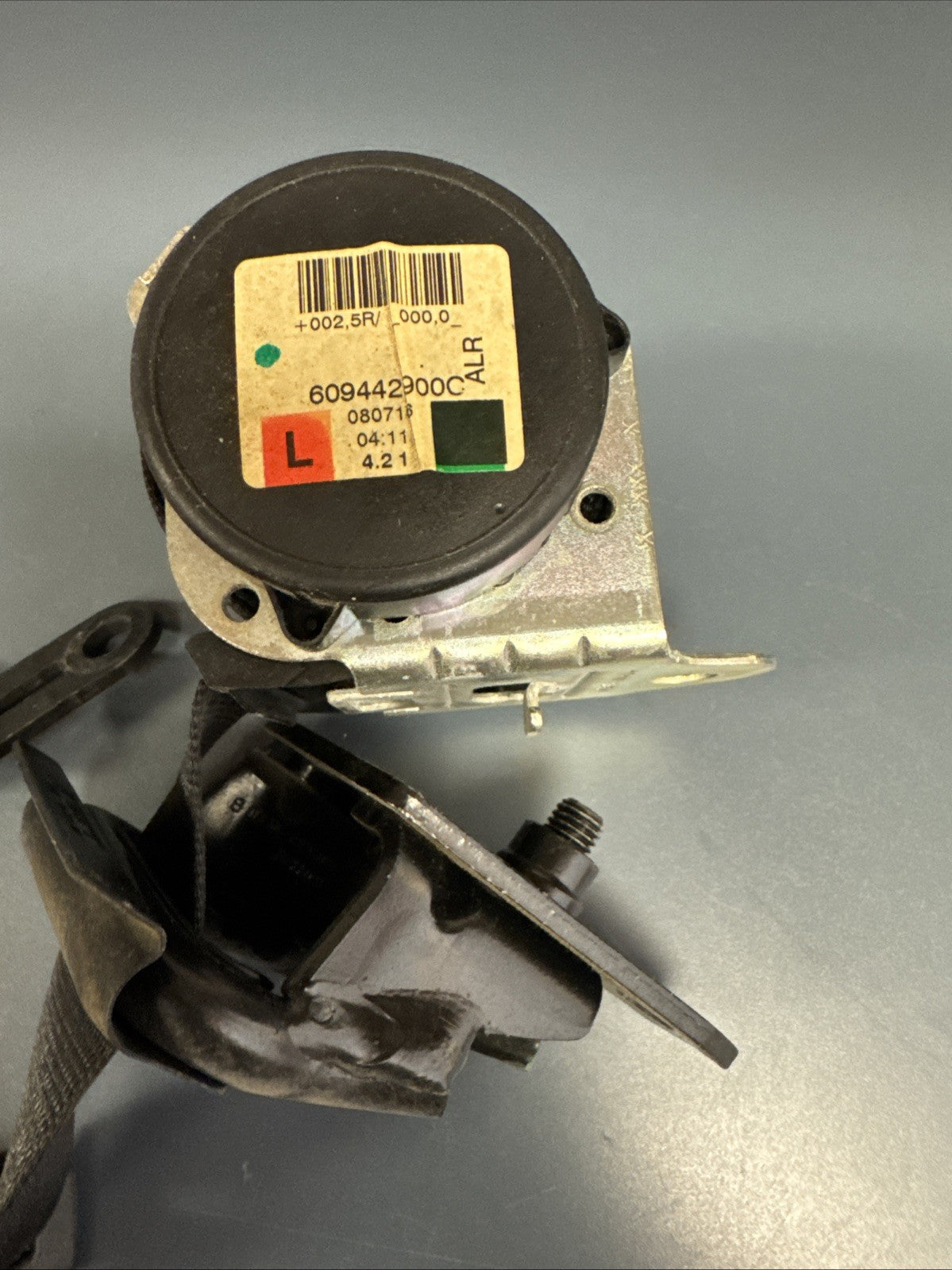 BMW 128I 135I OEM 08-2013 REAR BACK LEFT DRIVER SIDE SEAT BELT BLACK 609442900
