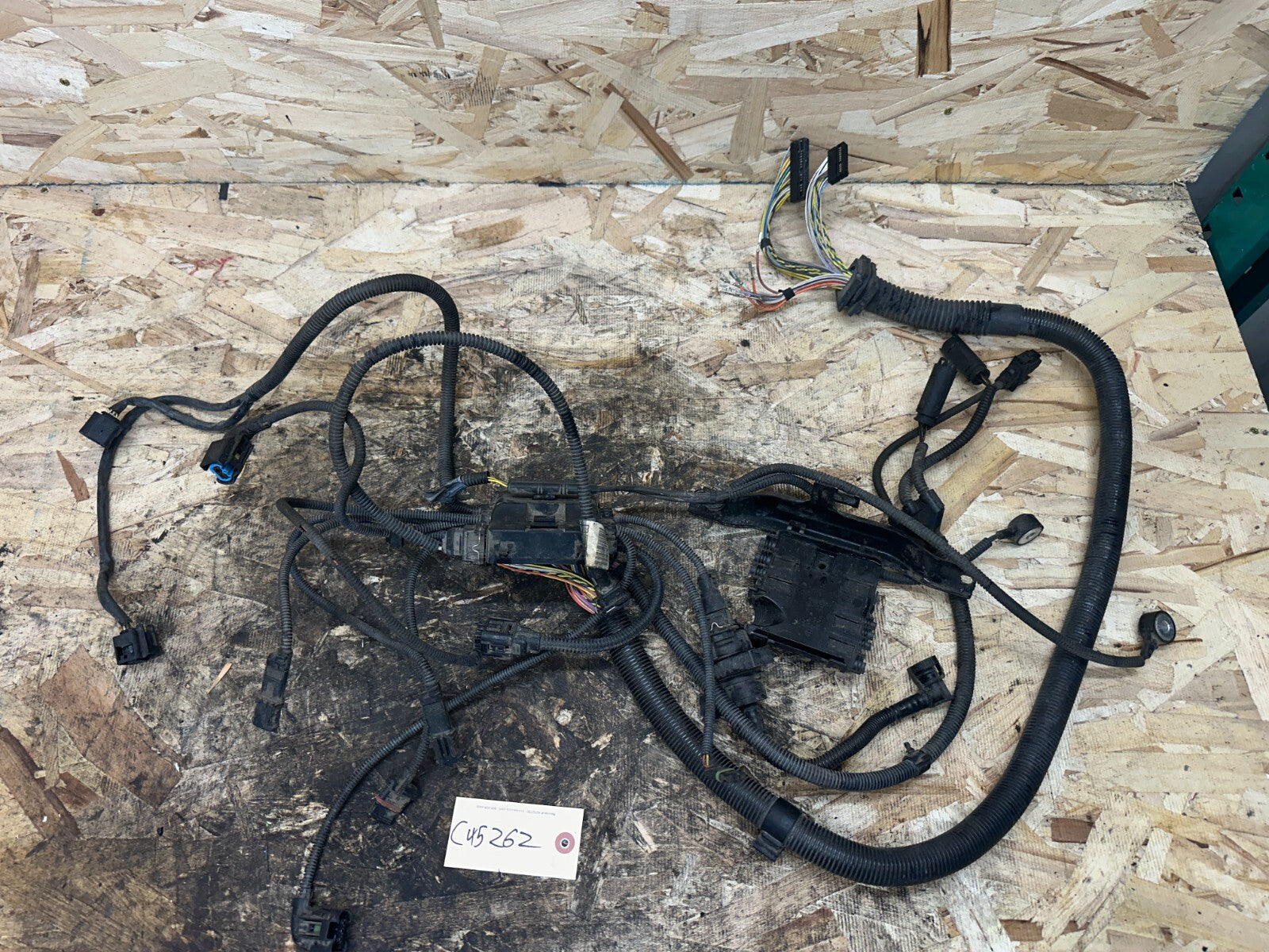 BMW 2006-2013 E9X 3 SERIES RWD N51 AT ENGINE WIREING HARNESS OEM 7566552