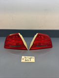 09-11 BMW E90 M3 335 328 Left And Right Inner Trunk Tail Light 7289427 7289428