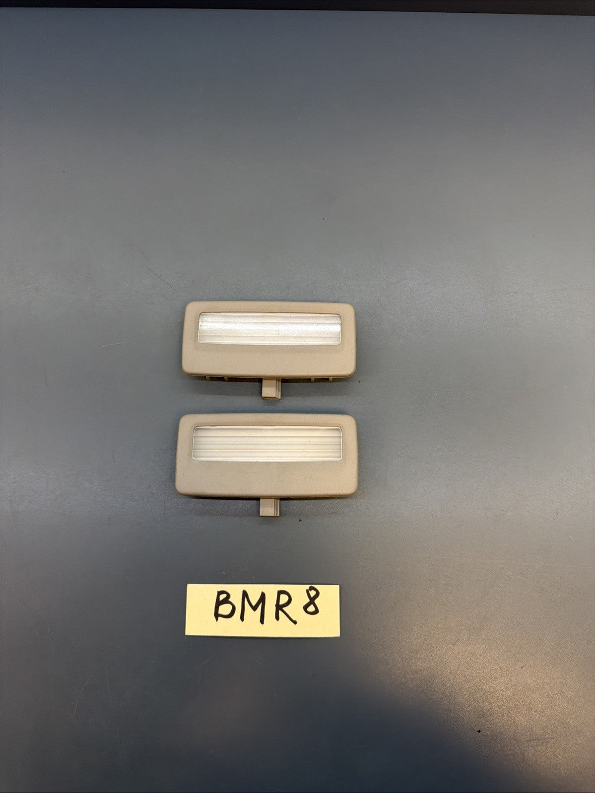 BMW F10 F02 F07 FRONT LEFT AND RIGHT SIDE SUN VISOR LIGHT LAMP Gray SET OEM