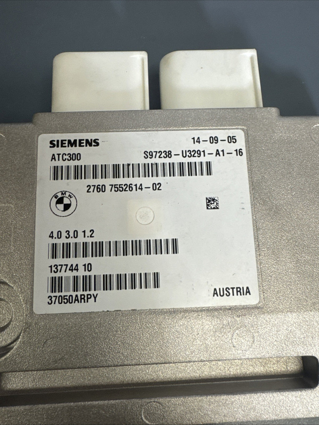 06-10 BMW E90 xDRIVE AWD TRANSFER CASE CONTROL MODULE 7572204 OEM GENUINE