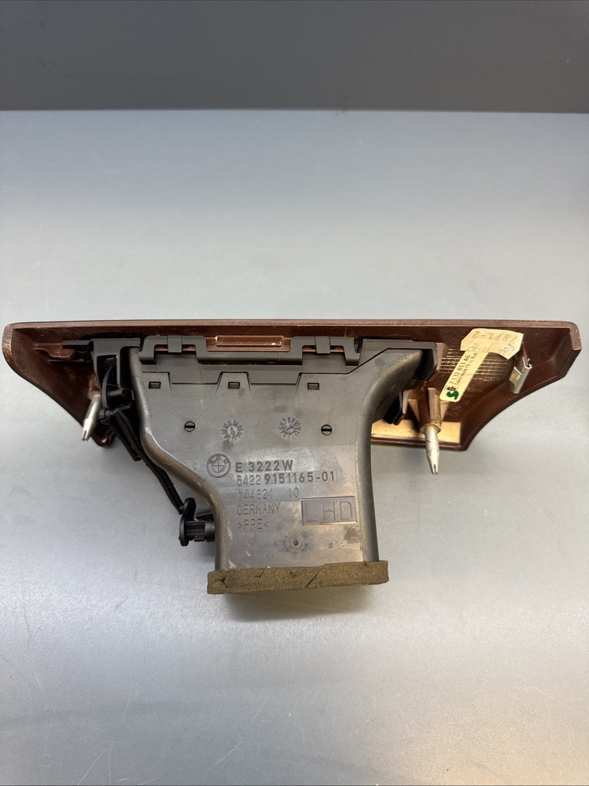 06-13 BMW E90 E93 328i 335d Left Side Dash Air Vent Flow Grill 9130459 OEM Auto