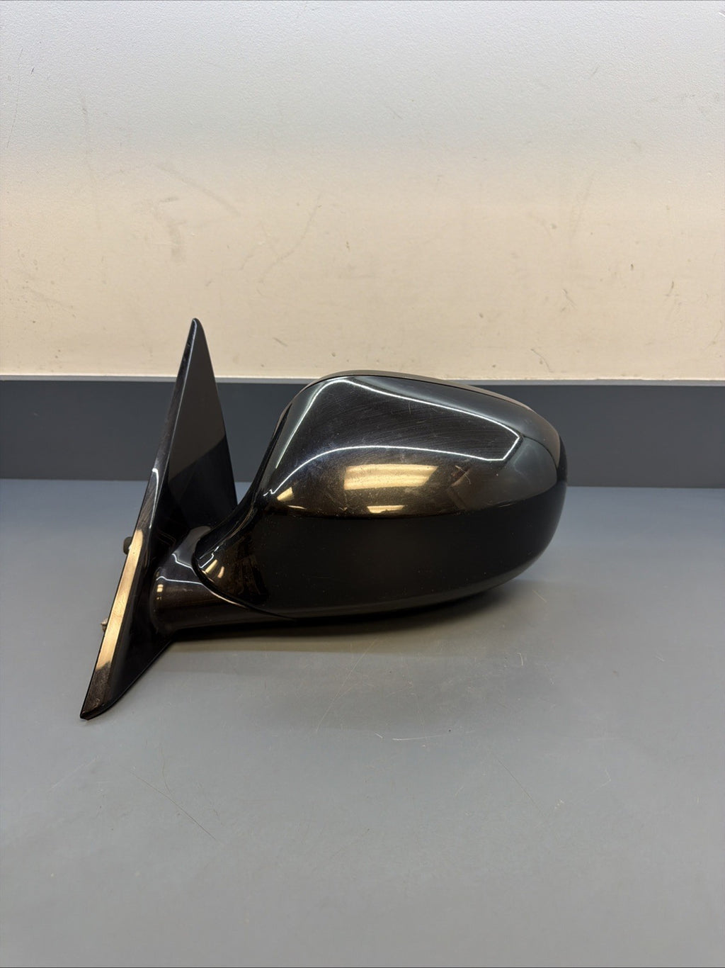 09-11 OEM BMW E90 E91 Sedan LCI Driver Side Mirror Assembly Heated 7182695 BLACK