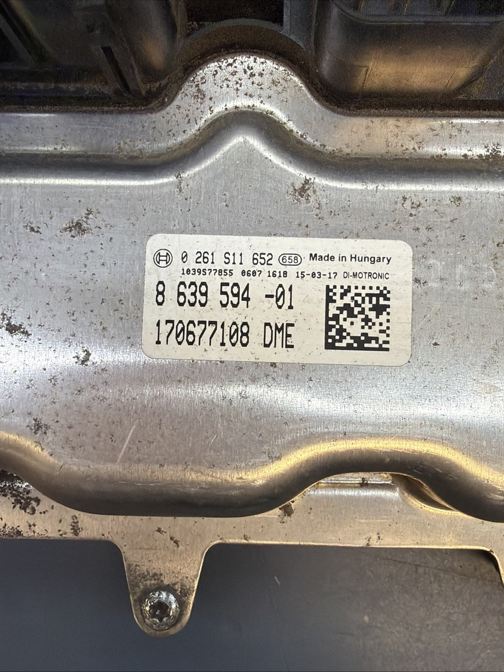 BMW F22 F30 F32 2 3 4 SER 2.0 N20 N26 ENGINE COMPUTER DME FEM KEY 8639594