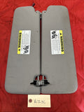 BMW E90 E91 E92 E93 Sun Visor Set Driver & Passenger Gray 6957369 6957370 CLOTH