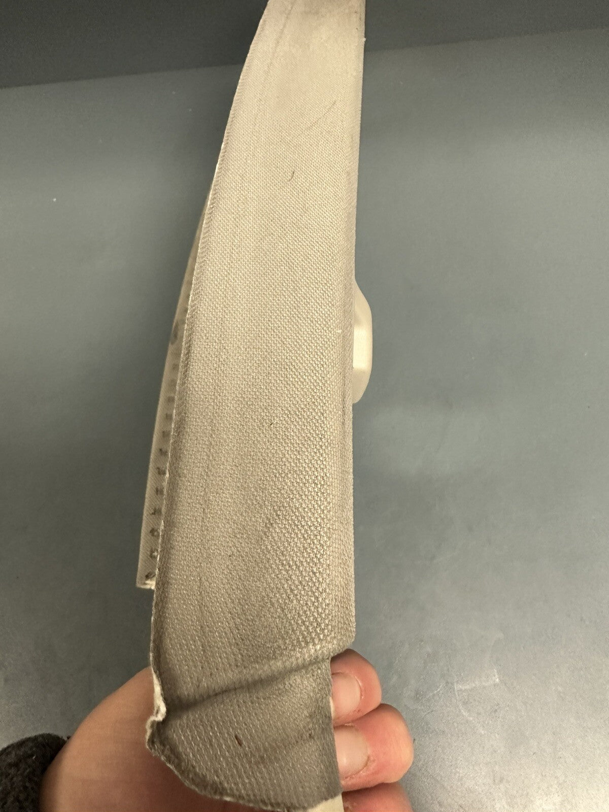 BMW E92 RIGHT PASS SIDE B PILLAR MIDDLE POST COVER TRIM PANEL OEM GRAY 7117470