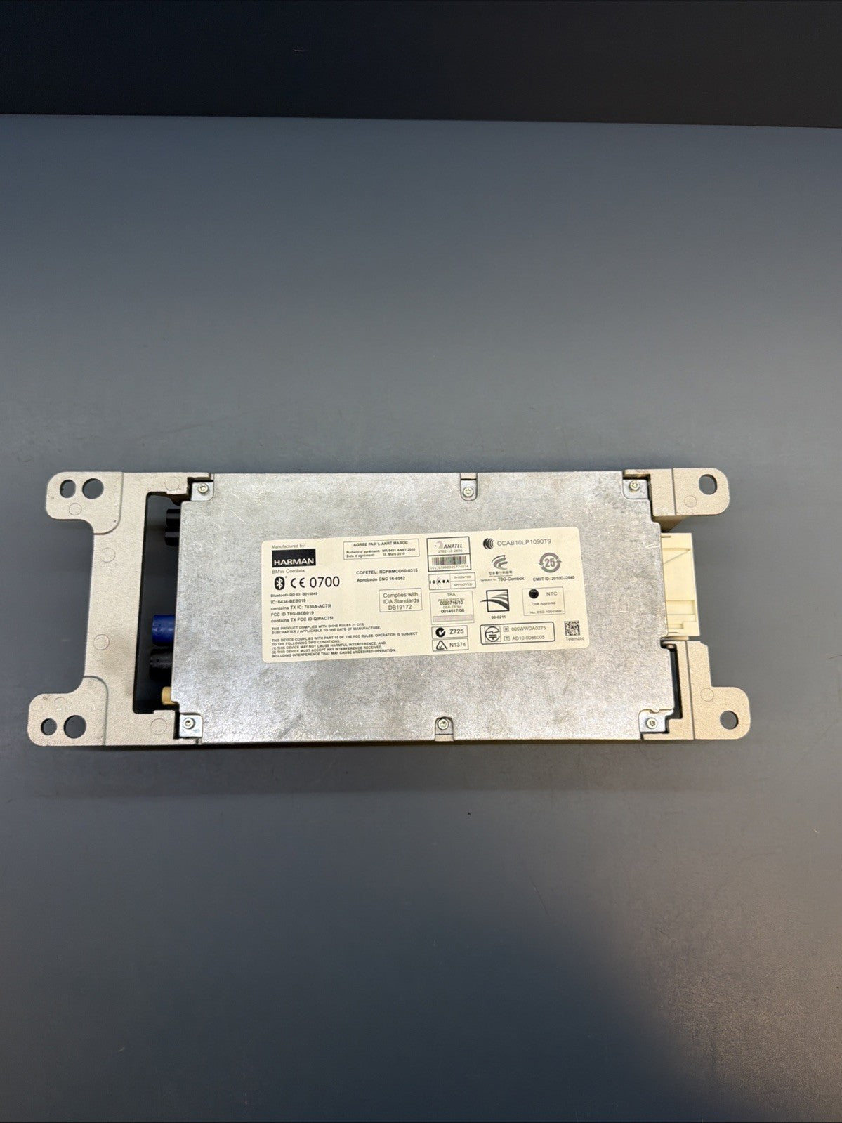 2011 - 2016 BMW F07 F10 F30 F01 Telematics Communication Control Module 9257153