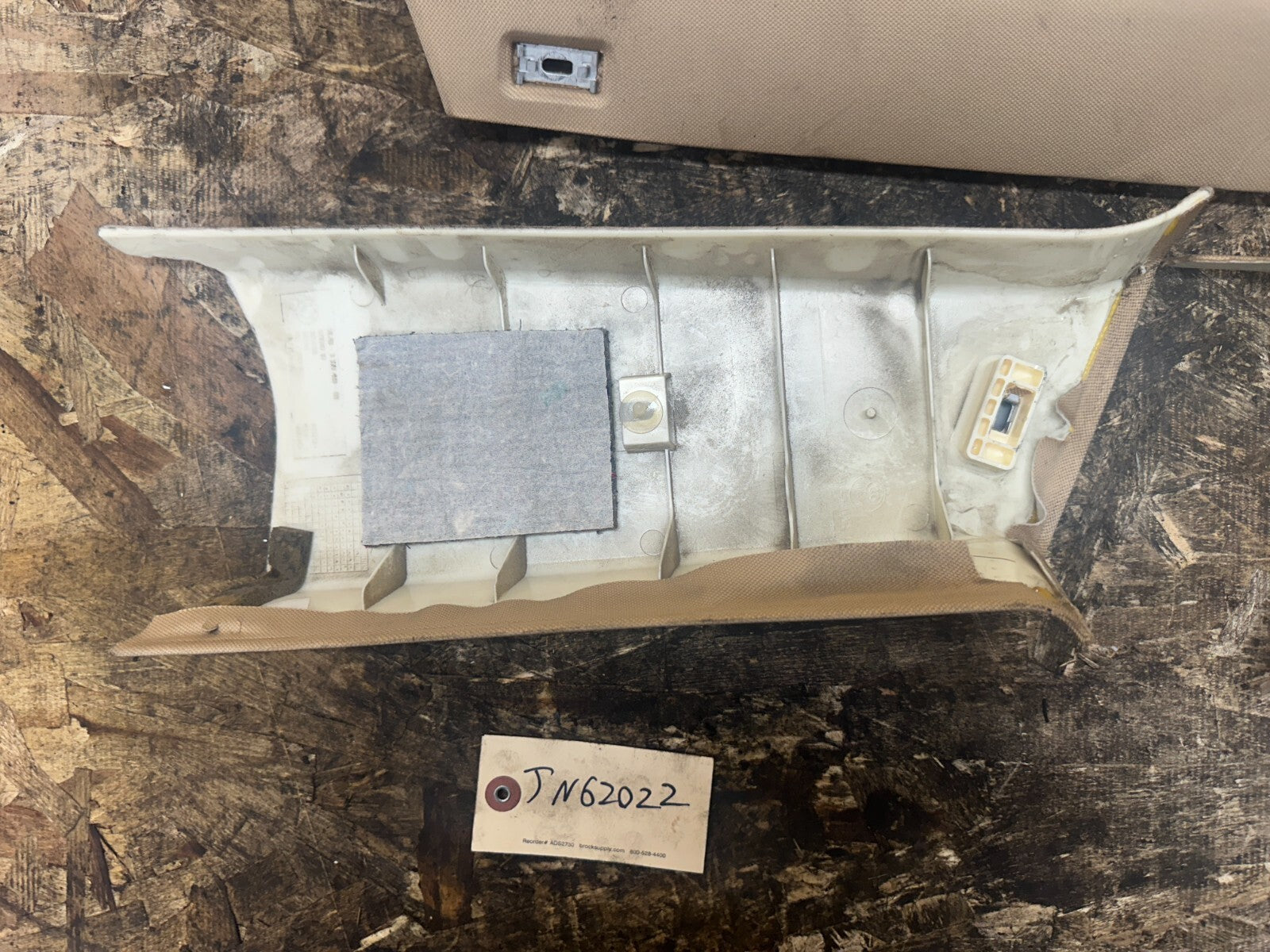 BMW 2003-2010 E83 X3 INTERIOR A+B PILLAR RIGHT+LEFT TRIM COVER BEIGE TAN OEM