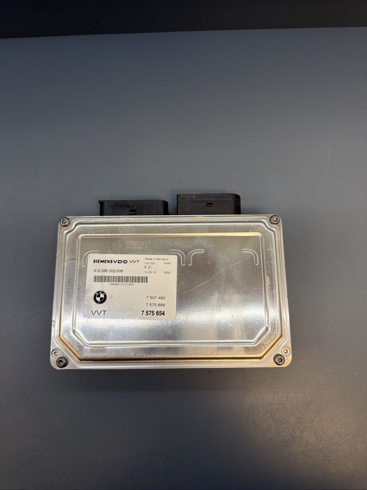 200-2010 BMW 550i 650i E60 E61 E63 Valvetronic Control Module OEM 7575654