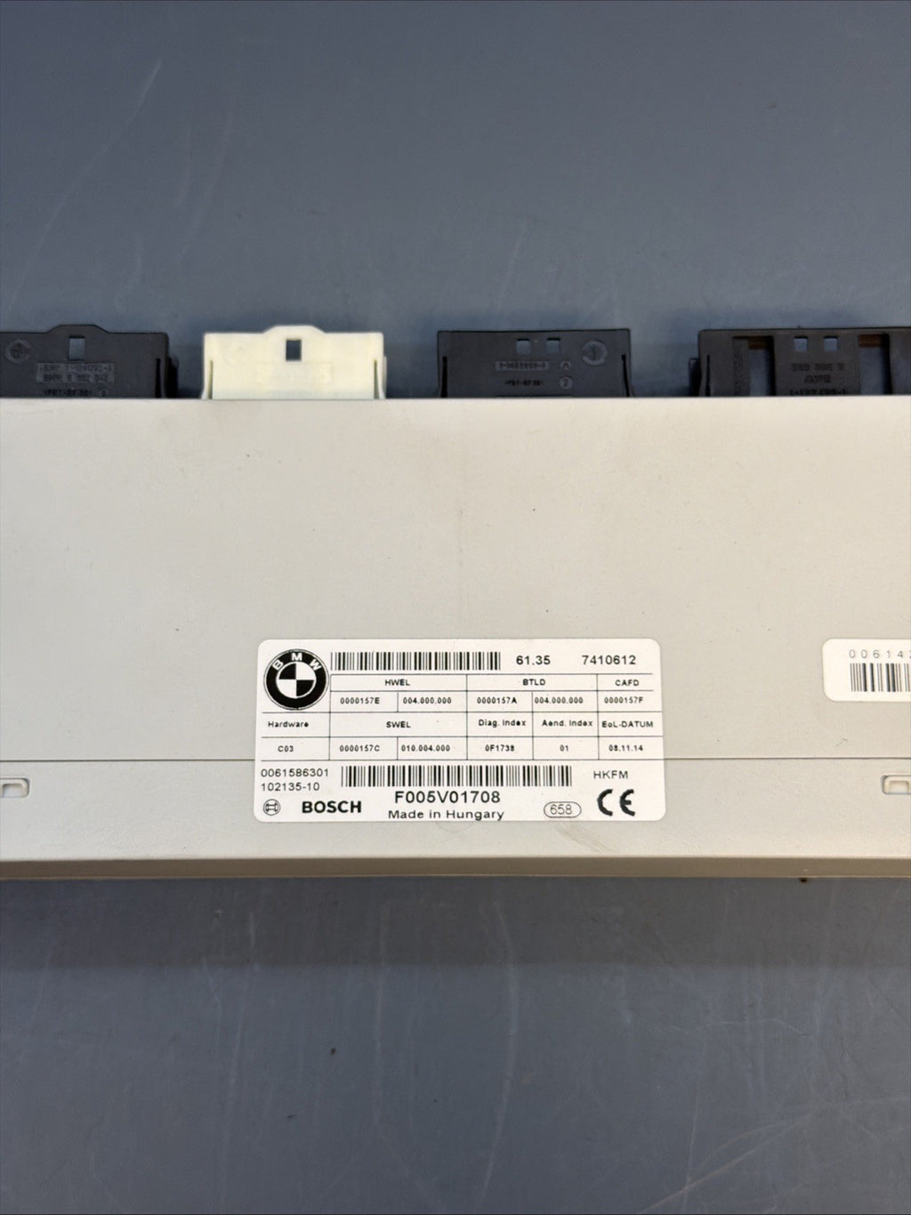 2014 - 2016 BMW F34 GT 328I 335I REAR TRUNK HATCH CONTROL MODULE OEM 7410612
